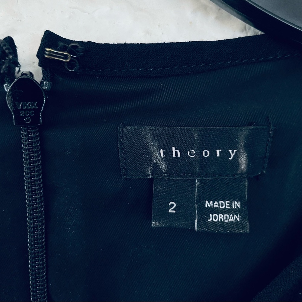 Theory dress black size 2 - Picture 3 of 8